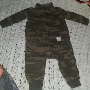 6 months camo jumpsuit by Carter's